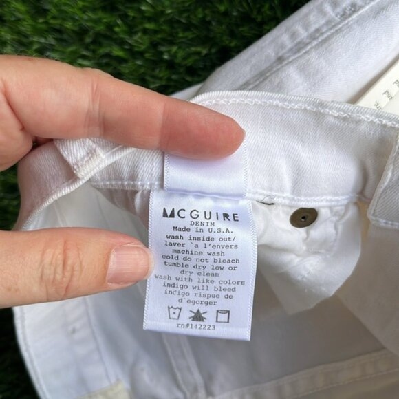 MCGUIRE Newton Skinny Jeans size 24 - Picture 7 of 9